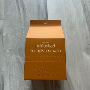 Snif half baked pumpkin smash candle